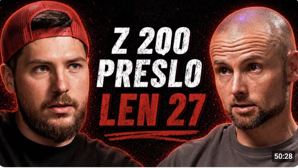 YouTube thumbnail rozhovoru Mozgová Atletika s Michalom Ščepkom